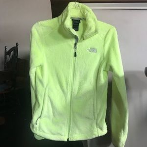 Yellow North Face Jacket